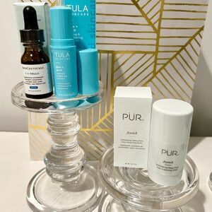 Skin Ceuticals, Tula, Pure - Cleanse, Serum, Treatment Set. NIB